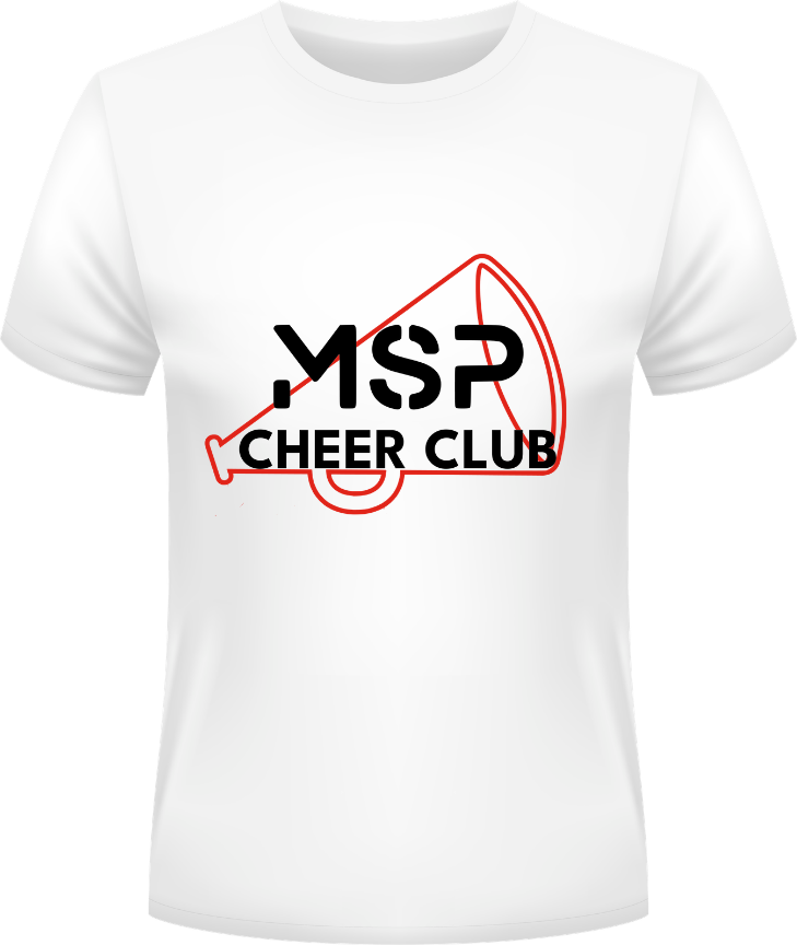 MSP Cheer Club Logo Tee