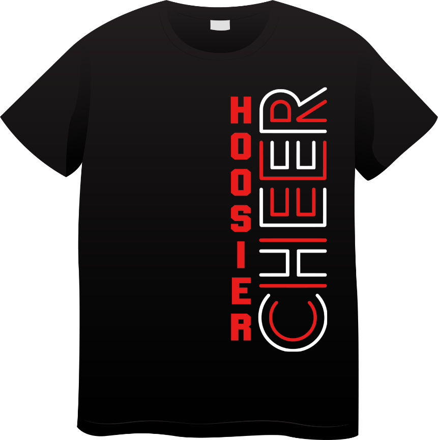 Hoosier Cheer Retro Tee
