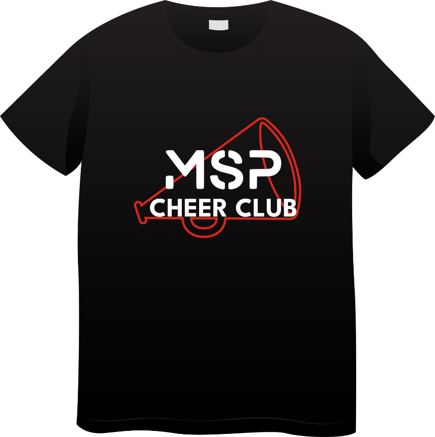 MSP Cheer Club Logo Tee