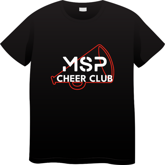 MSP Cheer Club Logo Tee